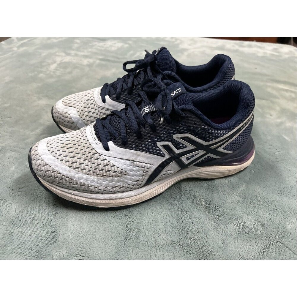 asics pulse 10 gel shoe 1012A010 size 9.5 two tone Navy / Powder Blue - Picture 8 of 13
